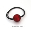 Korean matte ball tie hair rubber band hair ring headwear Korean version simple small fresh lovely ponytail rubber band